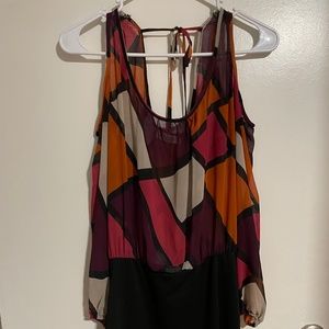 Colorblock dress